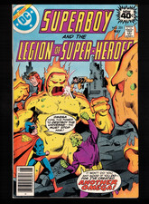 Superboy the Legion of Super-Heroes 251 vs Omega VF- 1979 DC Comic