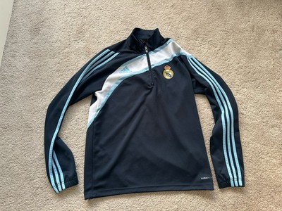 Vintage Adidas Real Madrid 2009-10 Climacool Training Sweatshirt Top - Size M