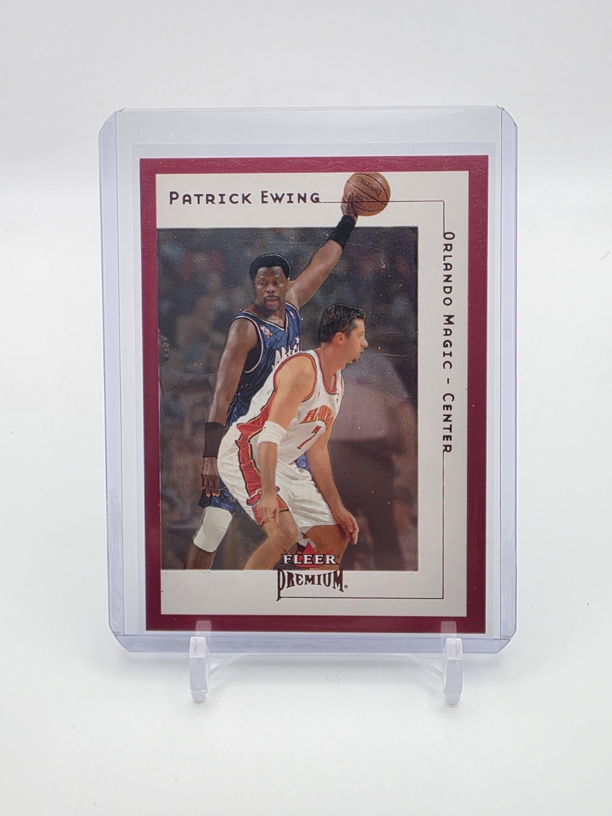2001-02 Fleer Premium Basketball #125 Ruby Patrick Ewing SP
