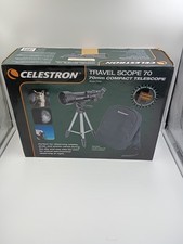 Celestron Travel Scope 70 Portable Refractor Telescope - 70mm Aperture with Trip