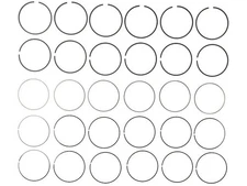 Piston Ring Set 17BVZS34 for Concorde Imperial Intrepid LHS New Yorker Town &amp