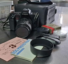 Canon EOS 10QD Camera Body with Lens Accessories Vintage Film Camera