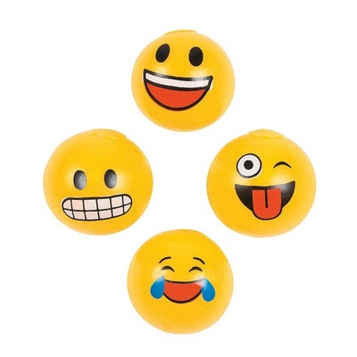 Emoji Sticky Splat Balls, Toys, 12 Pieces