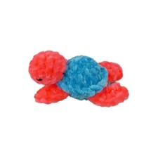 Crochet Sea Turtle Plush Rainbow Handmade Ami...