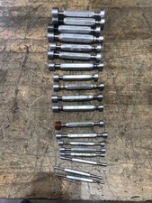 METRIC PIN PLUG GAGE SET 30mm-3mm H7 Brutsch Ruegger JSA Tool Qty 19
