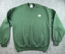 Vintage 90s “Pfizer” Sweatshirt Made In USA  Poly/cotton Blend. Very Clean.