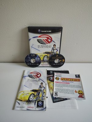 R: Racing Evolution w/Pac-man vs GameCube Complete With Manuals  &insert