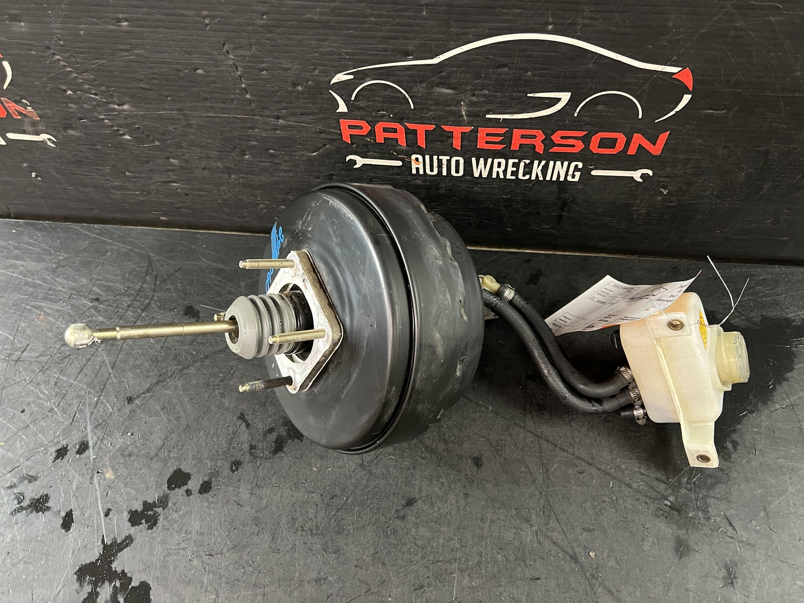 03-08 MASERATI QUATTROPORT POWER BAKE BOOSTER W/ MASTER CYLINDER ID 0204051009