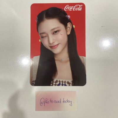 Newjeans x Coca Cola Collaboration LIMITED OFFICIAL PHOTOCARD | eBay