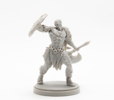 30mm Resin Kingdom Death Survivor I Unpainted Unassembled WH372