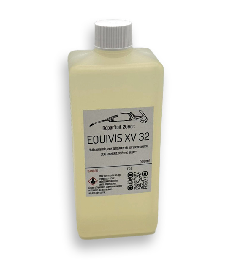 Huile hydraulique XV32 capote Peugeot 306 Cabriolet pour résoudre les blocages de vérins