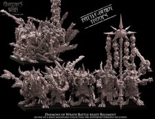 Daemons of Wrath - Avatars of War Daemon Bloodletter Proxy Chaos Darkness