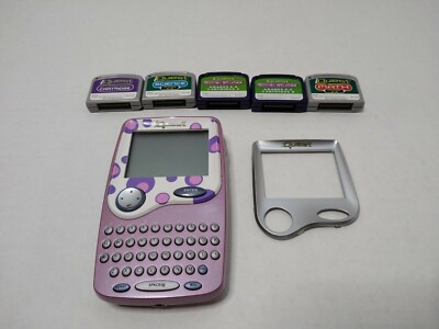 Leap Frog IQuest Handheld 4.0 Plus Different Face Plate & 4 Different Cartridges