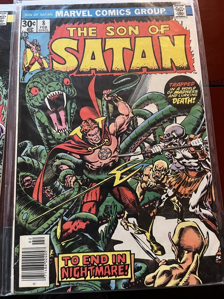 Marvel Comics From the 1970's, Dr. Doom, Luke Cage; Ka-Zar; Inhumans ...