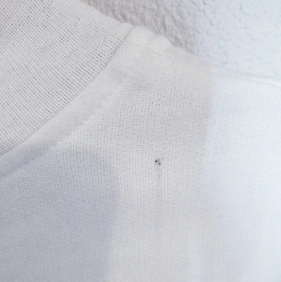 KWBL Vintage Ugly Christmas Sweater Size S White