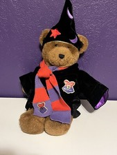 Rare Build-A-Bear Teddy Bear Wizard Academy Harry Potter Theme Wizard Outfit
