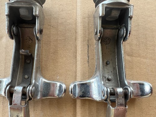 1985-1995 Chevy Van G10 G20 Interior Window Latch Chrome Black OEM 71-95 pop out - Picture 2 of 5