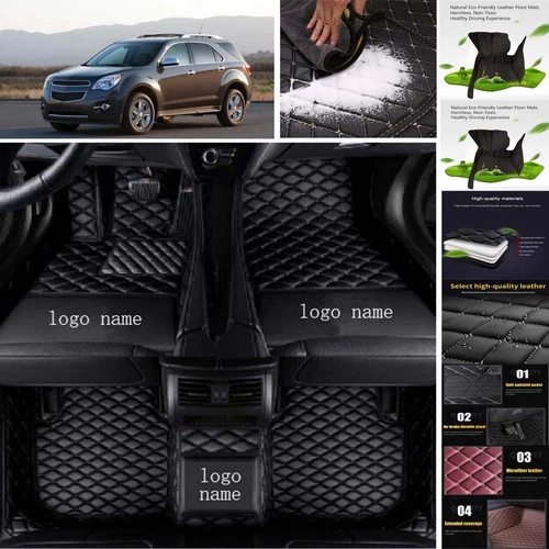 For Chevrolet Suburban Tahoe Car Floor Mats Custom Leather Auto Carpets Handmade - Foto 12 di 33