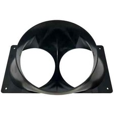 Antminer S21 T21 S19 Double Fan Shroud 6 inch To 2x4 Miner Duct 2x120mm USA made