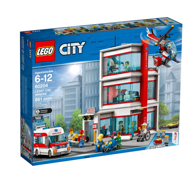 lego city hospital set