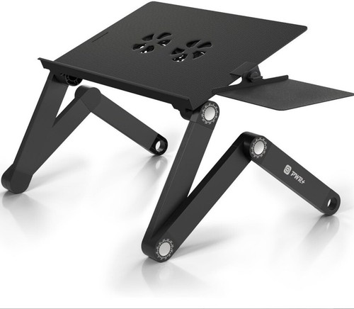 Stojak na laptopa regulowany pionowy: przenośny z podkładką pod mysz w pełni ergonomiczny 1500B