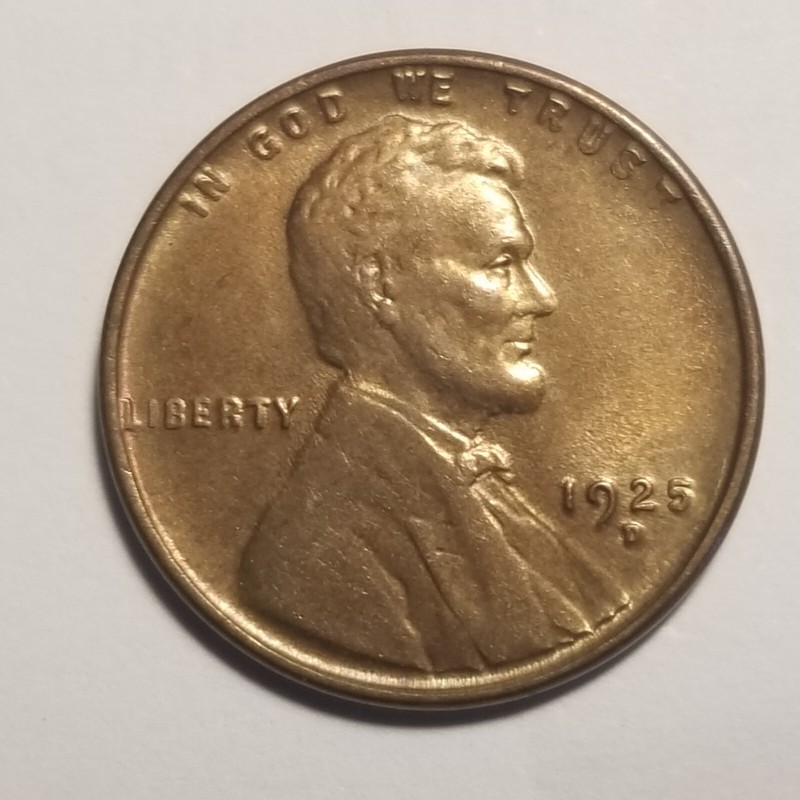 1925 D Lincoln Cent UNC RB