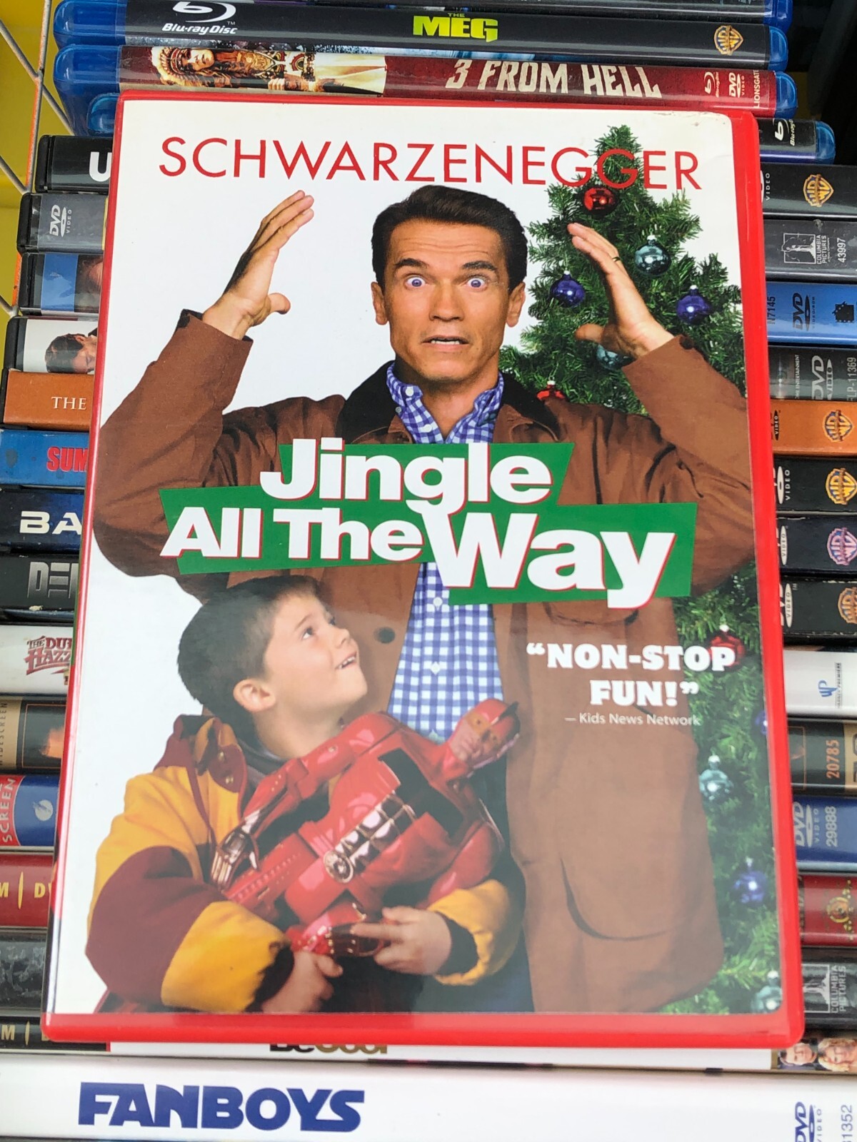 Jingle All the Way - DVD - Arnold Schwarzenegger - Holiday / Family | eBay