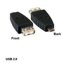 Kentek USB 2.0 A Female to Micro B 5Pin Male Adapter PC Camera Phone MP3 MP4 PDA