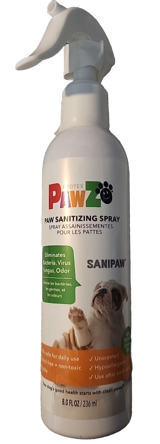 PAWZ Sanipaw Dog Paw Sanitizer Spray 8 Ounces for sale online eBay