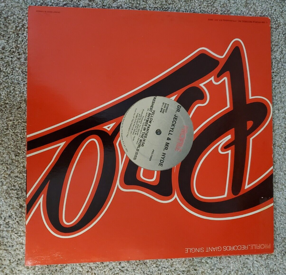 【中古】 サイケデリック・ハイ・Vol．2・DJロッキー/ＣＤ/FARM-0077 DR. JECKYLL & MR. HYDE - YELLOW PANTIES - VINYL 12