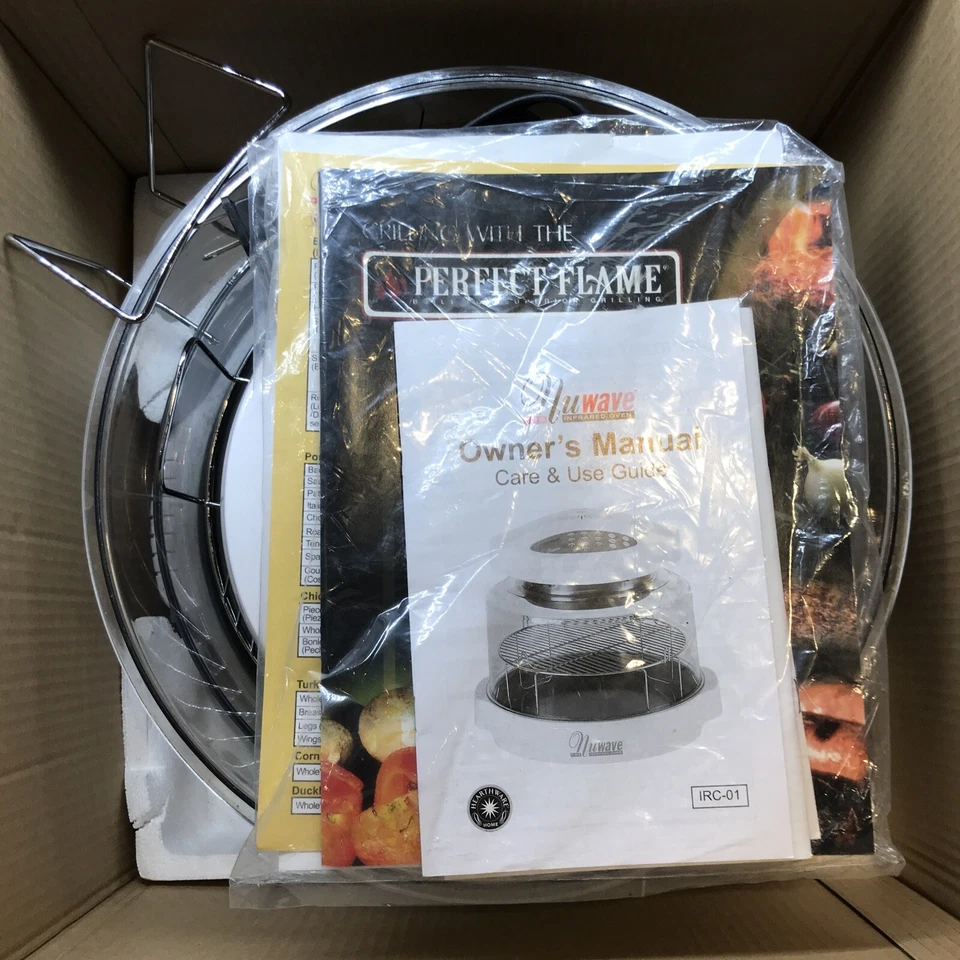 NuWave Pro forno infravermelho fritadeira a ar, vaporizador, desidratar, assar, grelhar, novo - Imagem 3 de 4