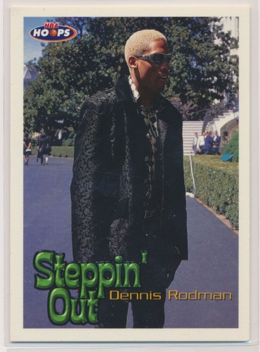 Dennis Rodman #163 1998 Hoops card