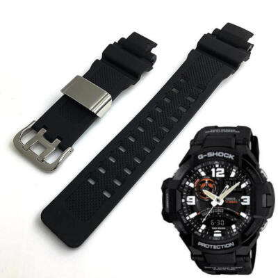 Casio G-Shock Aviation GA1000 GA-1000 Watch Rubber Replacement Band Strap #9010