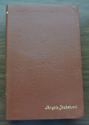 Teachings of the Prophet Joseph Smith. small bendable brown faux leather 