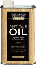 Colron Refined Antique Furniture Oil 500ml Natural  Feeds  Nourishes Wood