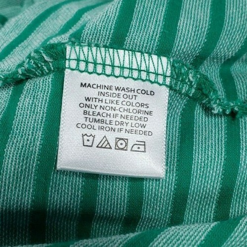 Bobby Jones Men's Golf Polo Shirt Green White Striped Short Sleeve Size XL - Picture 6 of 6