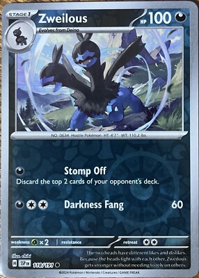 Zweilous 118/191 - Reverse Holo - Surging Sparks - Common - Read Desc.