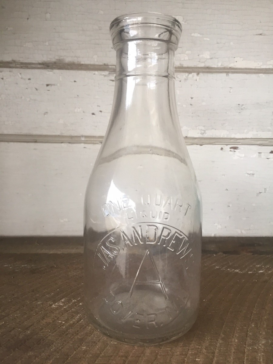 Quart Milk Bottle (JAS) Quart Milk Bottle (JAS)