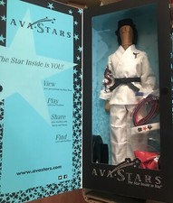 Muñeca Ava Stars Faceless 12" Karate Marshall Arts NUEVA EN CAJA