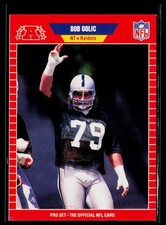 1989 Pro Set #460 Bob Golic