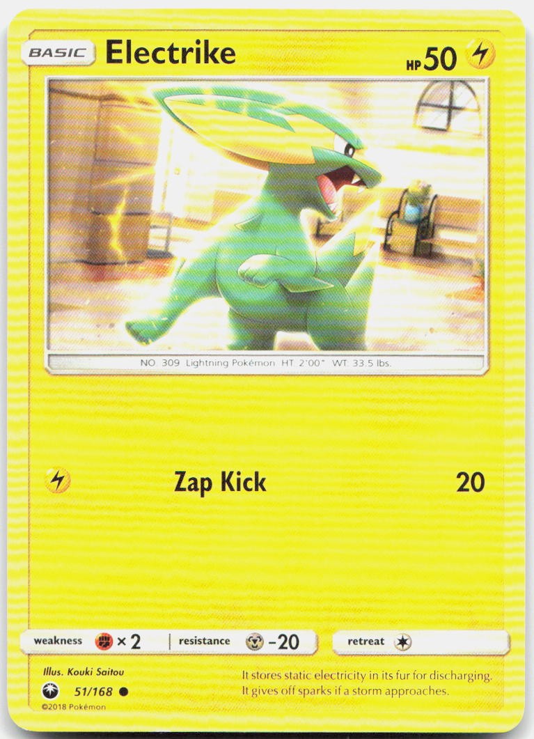 Electrike 51/168 Common Celestial Storm Pokemon NM/LP
