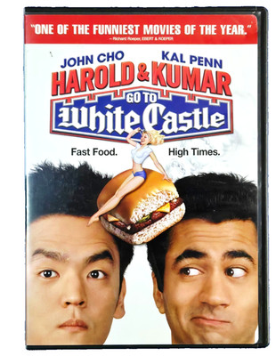 Harold & Kumar Go To White Castle (2004, DVD) Comedy Adventure Movie - John Cho