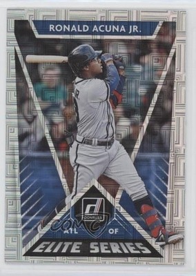 2020 Panini Donruss Elite Series Vector Ronald Acuna Jr #E-8 02rn