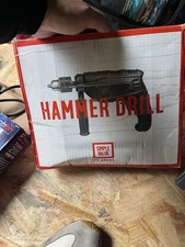 New Hammer Drill Heavy Duty Corded Electric Impact Driver with Bit Set + Case UK