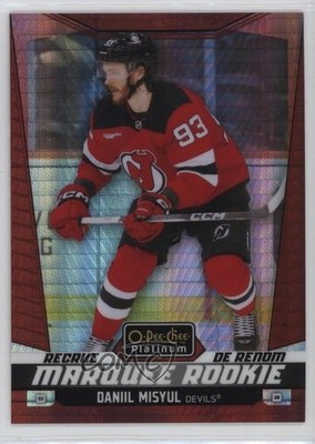 2024 O-Pee-Chee Platinum Marquee Rookies Red Prism Daniil Misyul Rookie RC 0cv