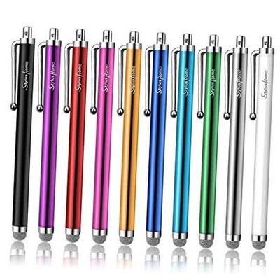 10 Pack Stylus Pens for Touch Screens, Mesh Fiber Tip Stylus Pens for ipad 