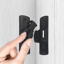 Barn Door Lock,Door Chain Lock,Storm Door Lock,90 or 180 Degree Flip Door Loc...