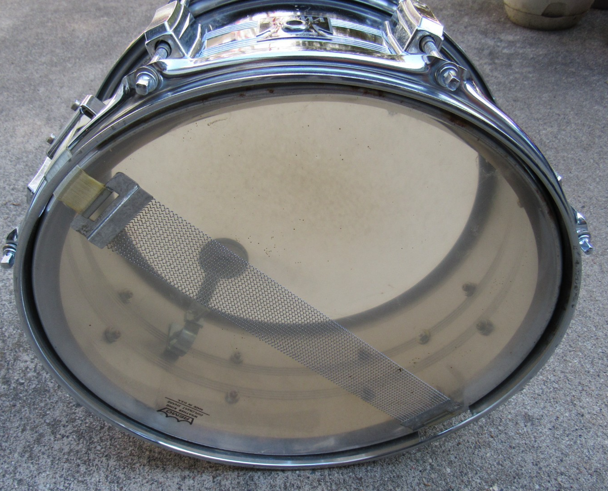 Vintage 1980's Tama Swingstar Japan chrome 8 lug snare drum 14