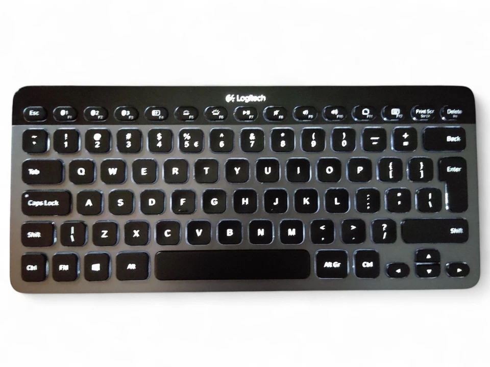 Logitech K810 Bluetooth Tastatur – QWERTY Layout, Aluminium - Bild 3 von 4