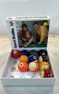 Partial Pool Billiard Balls Set Sportcraft 01219 11ct #1 3 4 5 6 8 9 10 12 13 15